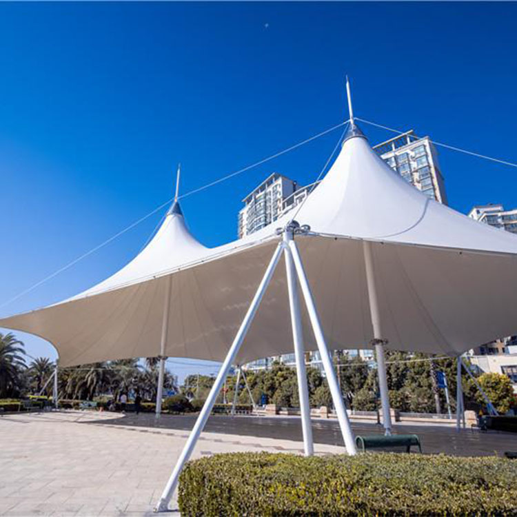 蓝山县膜结构景观棚