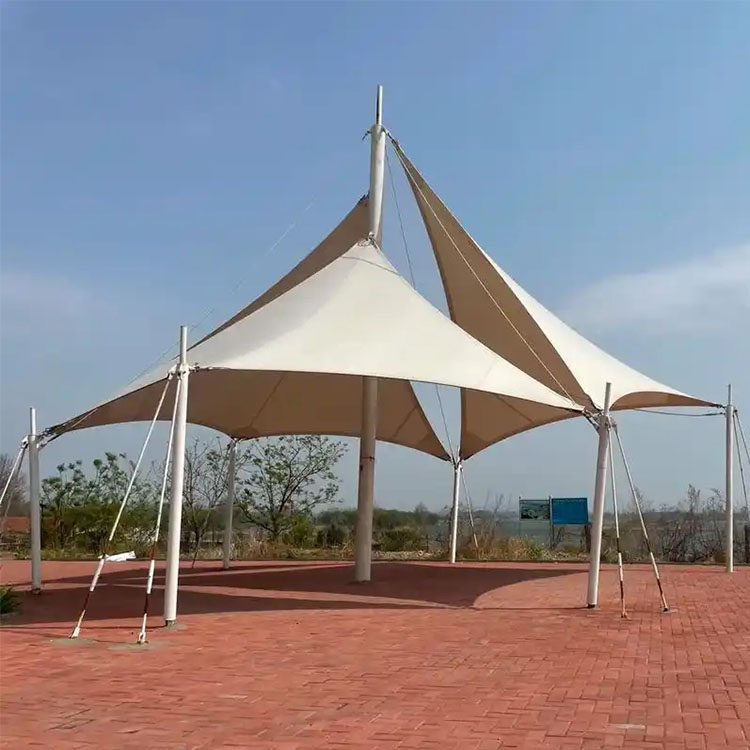 蓝山县膜结构景观棚