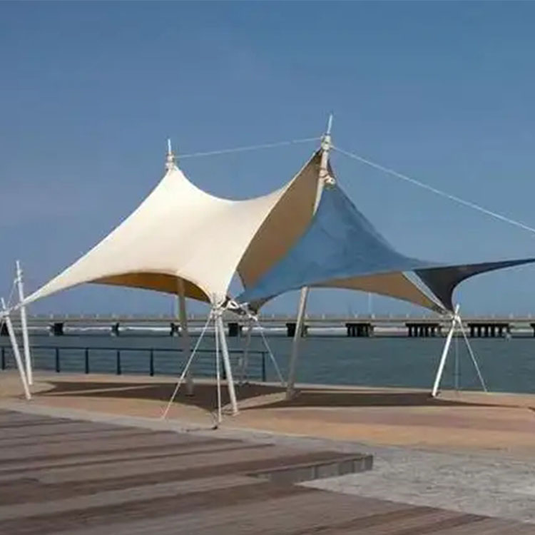 蓝山县膜结构景观棚