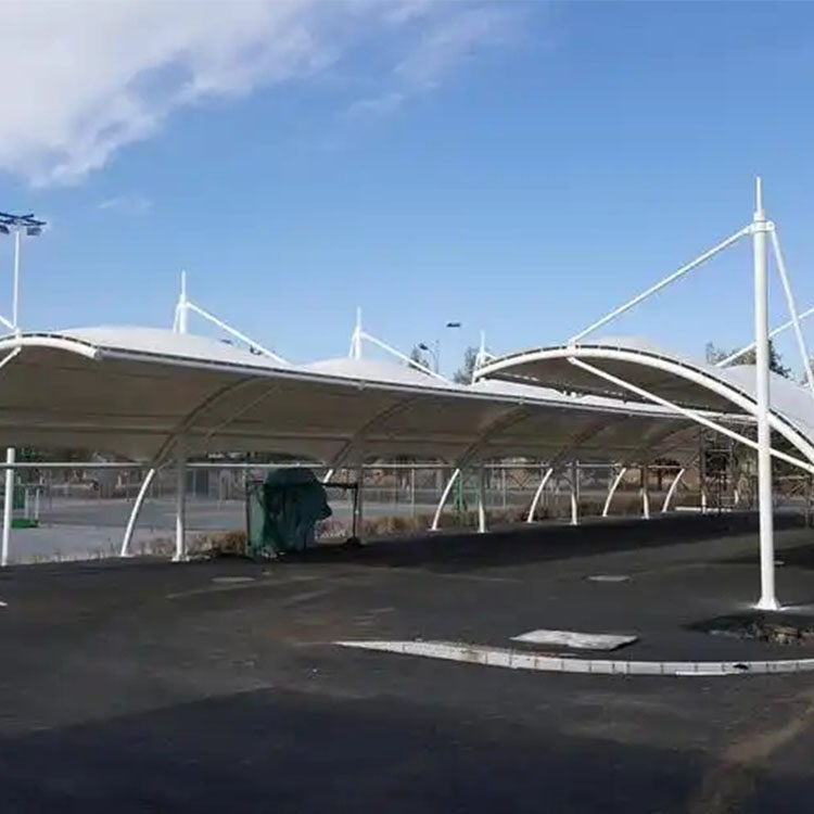 蓝山县膜结构电动车棚