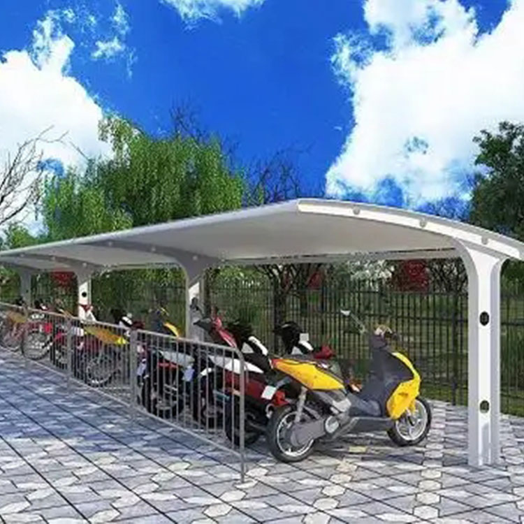 蓝山县膜结构电动车棚